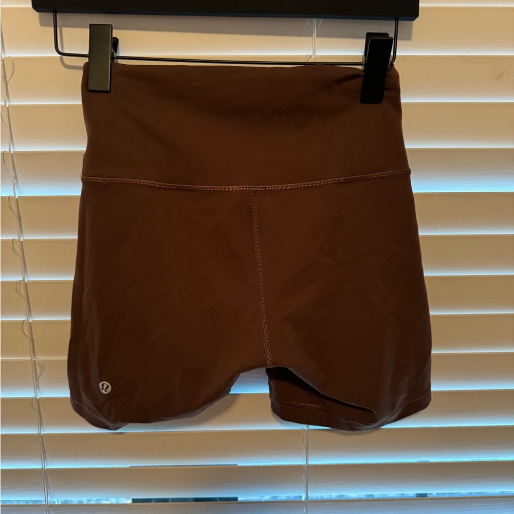 Wunder Train 6” Java Lululemon Shorts - image 3